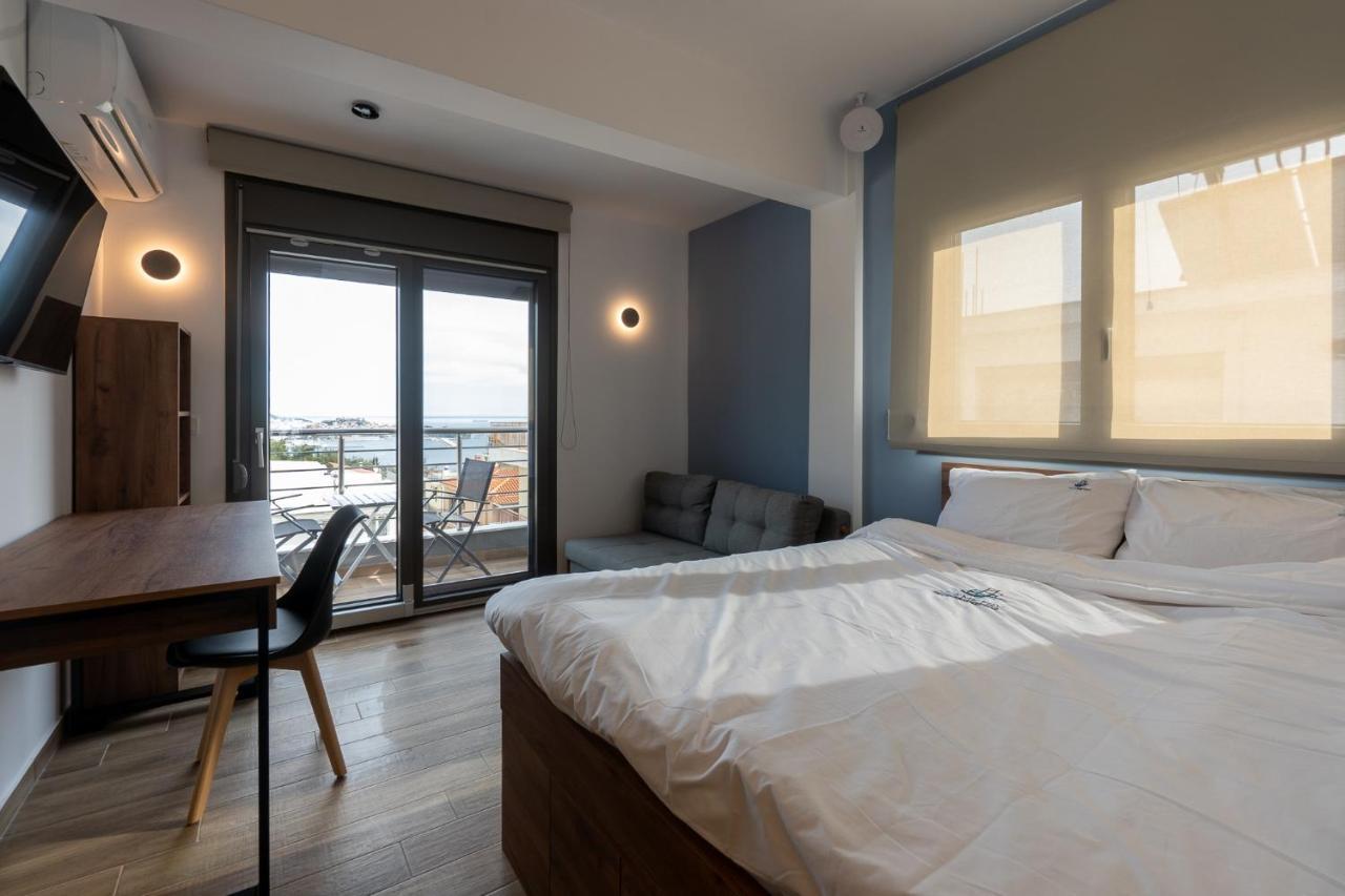 شقة Seametry Premium Residencies كافالا المظهر الخارجي الصورة