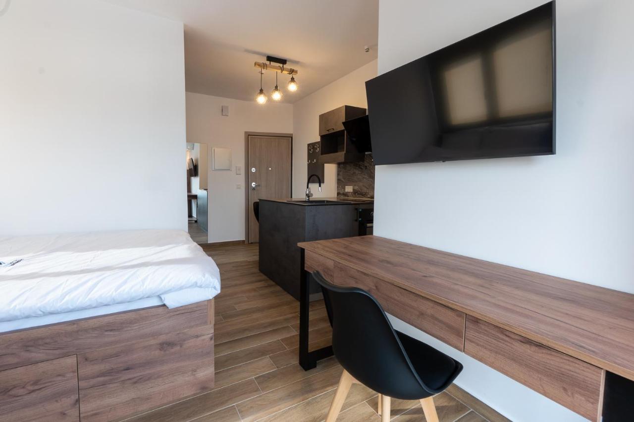 شقة Seametry Premium Residencies كافالا المظهر الخارجي الصورة