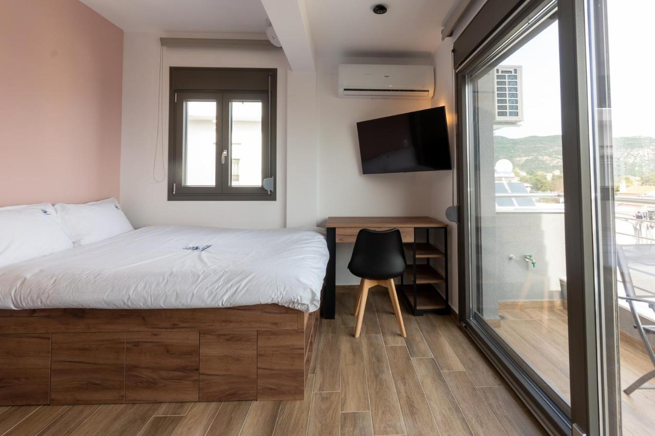 شقة Seametry Premium Residencies كافالا الغرفة الصورة